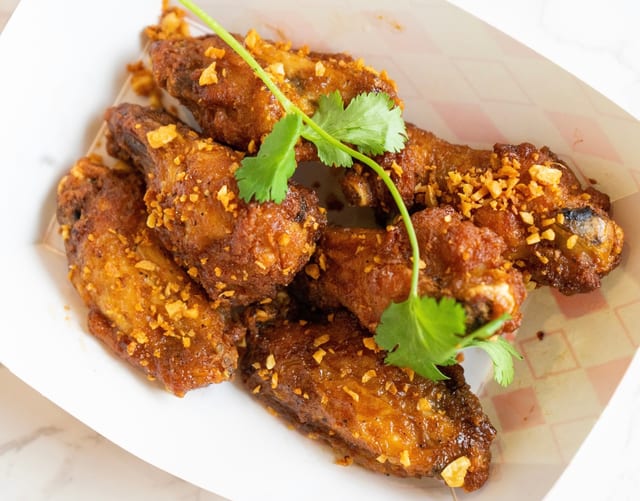 Thai Garlic Wings - Savory (6).